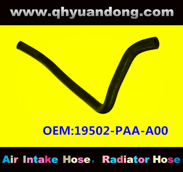 RADIATOR HOSE OEM:19502-PAA-A00